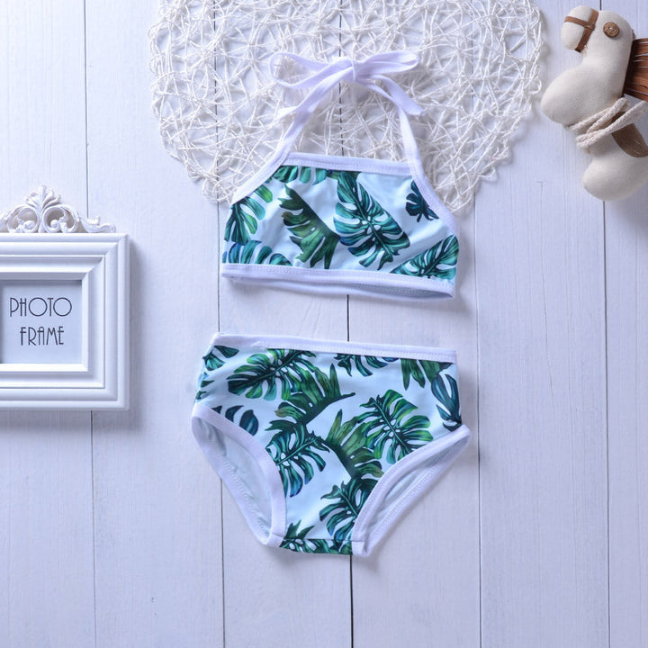 Too Cute Tropical Baby Bikini - Perfect for Your Little One's Summer Adventures!