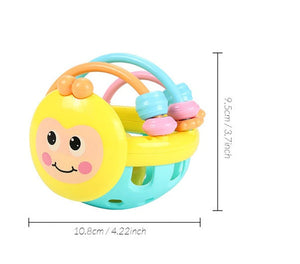 The Perfect Companion for Your Baby: Baby Bee Soft Rubber Ball Rattle Toy